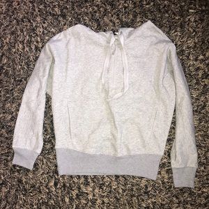 FREE PEOPLE grey hoodie